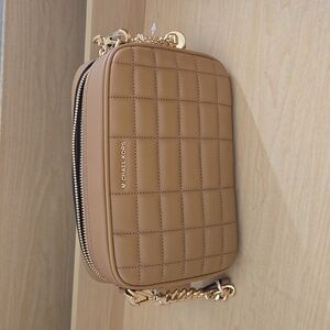 Michael Kors leather camera bag